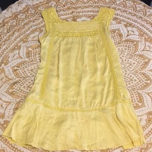 FREE PEOPLE 100%SILK sleeveless blouse